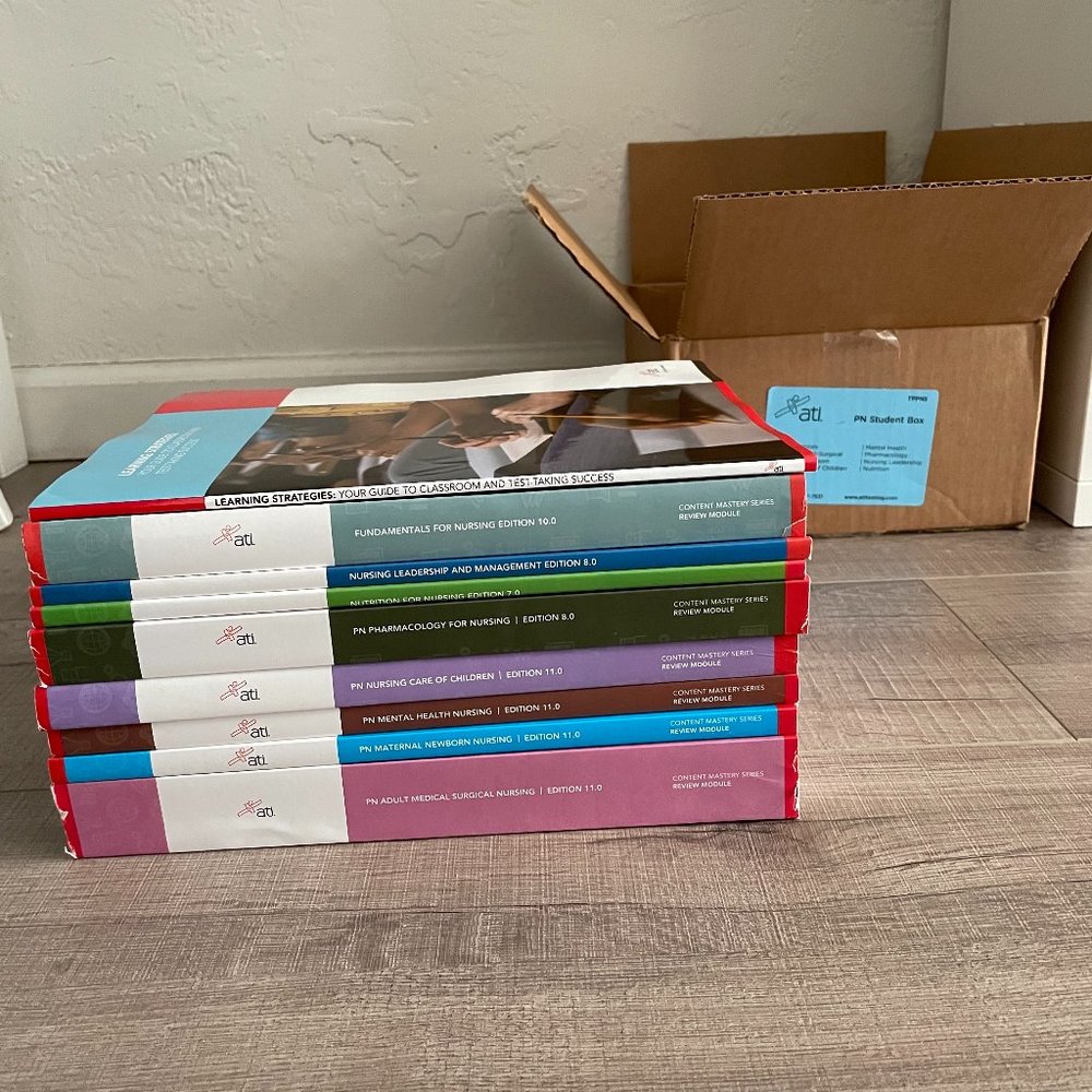 ATI LPN/LVN 8 specialized review module book package